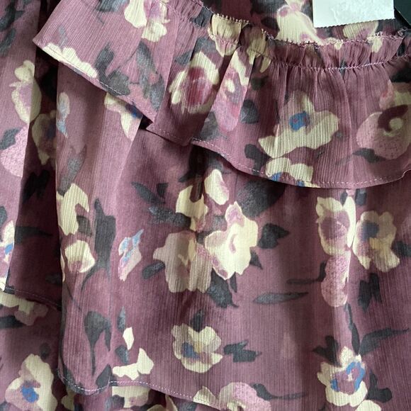 LAUREN Ralph Lauren
Floral Crinkle Georgette Miniskirt NWT size 14 - Picture 7 of 10